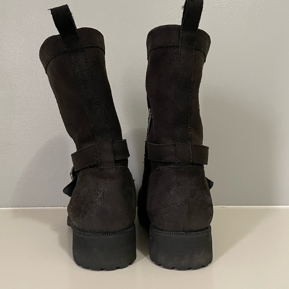 Authentic Ugg Glendale Boots, Ladies Size 9, Black - Picture 10 of 16